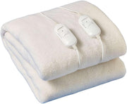 Single Electric Underblanket Deep Fitted Heated Mattress Cover White