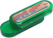 Acrylic Brass Push Card Fidget Slider Haptic Stress Relief Pocket Toy