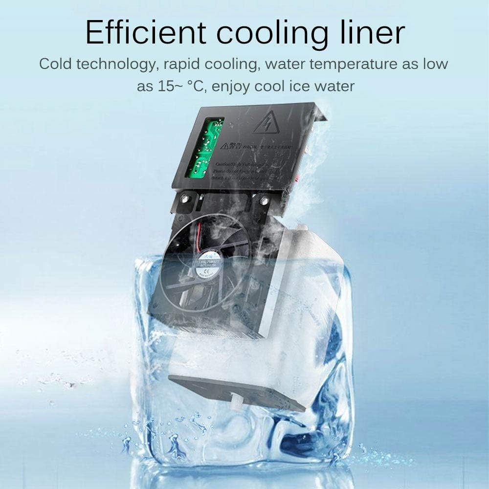 Hot Cold Desktop Water Dispenser 5L Stainless Steel Countertop Office