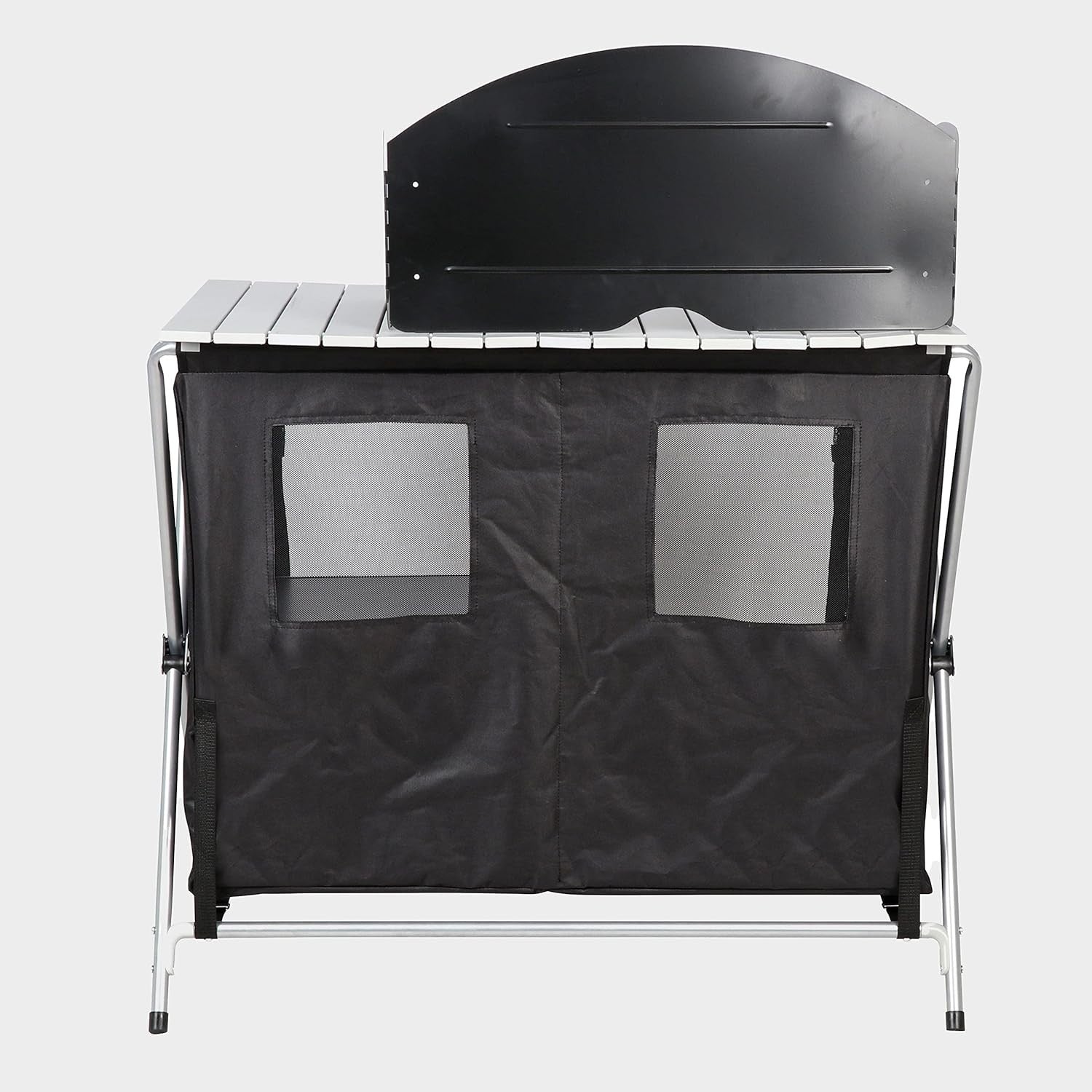 Foldable Camping Kitchen Unit Stove Storage Portable Outdoor Cooking Station