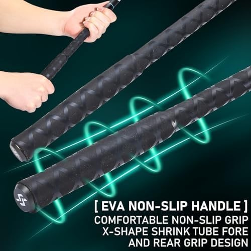 3-Section Carbon Carp Fishing Rod 2.7M/3.0M/3.3M with EVA Grip