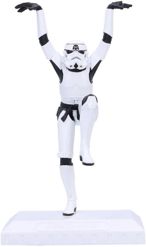 Crane Kick Stormtrooper Figurine Resin Statue 28cm Martial Arts Decor Gift