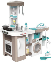 Kids Tefal Play Kitchen Laundry Set 36 Accessories Sounds Toy