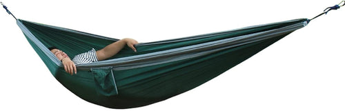 XL Camping Hammock 2-3 Person 300kg – Heavy Duty Nylon + Tree Straps