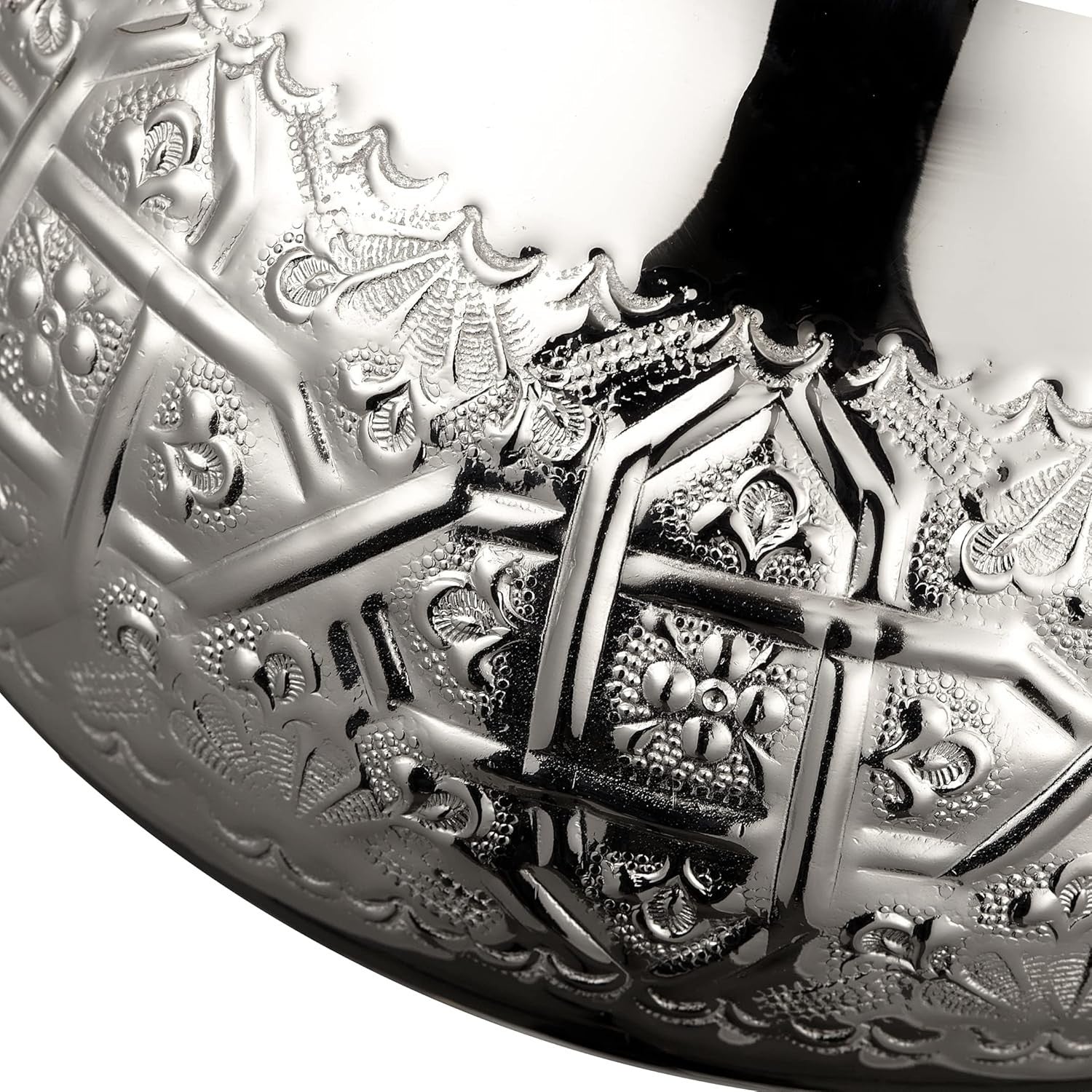 Moroccan Silver Teapot 350ml Handmade Engraved Mint Tea Pot Filter