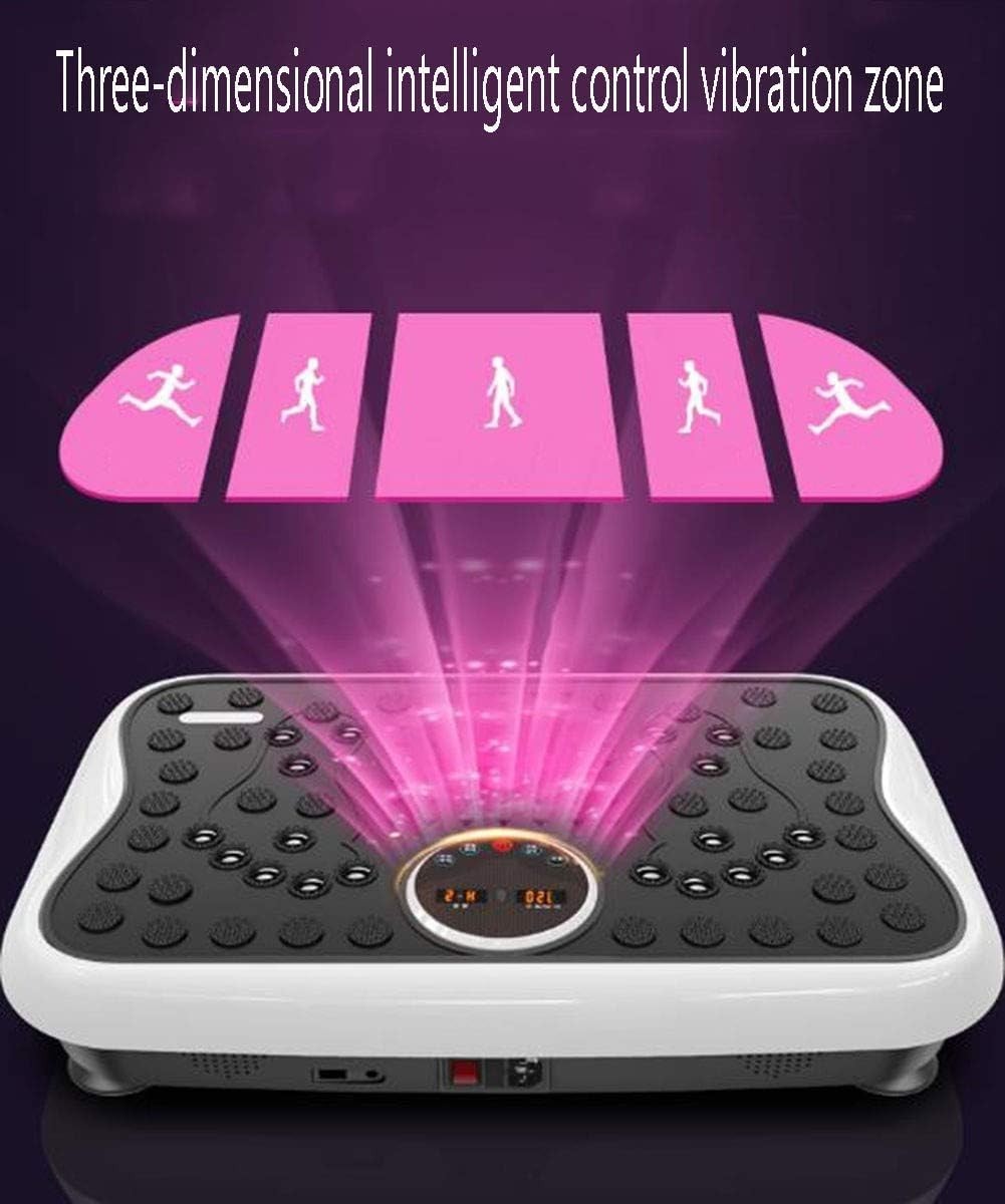 Vibration Plate Exercise Machine 120 Speeds Low Noise 200kg Load