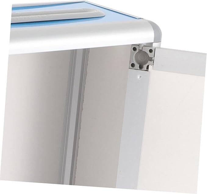 Lockable Wall Mount Mailbox Blue – Secure Suggestion Box for Home Office Use