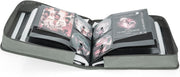 200 CD DVD Storage Wallet Organizer Case 100 Booklet Pockets Grey
