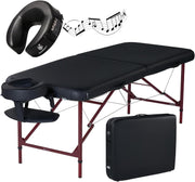 Portable Massage Table With Bluetooth Speakers Aluminum Folding Therapy Bed