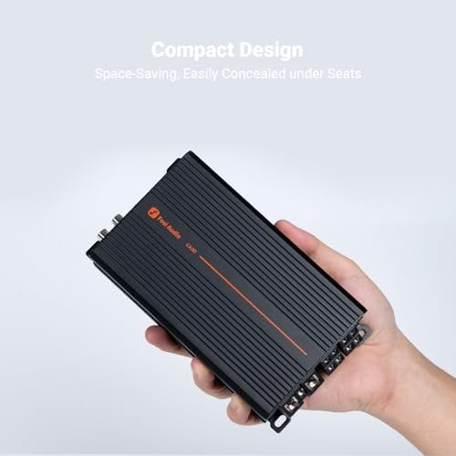4-Channel Car Amplifier Class D 100Wx4 320W Bridged RCA High/Low Input