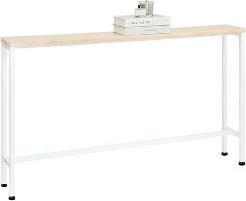 Slim Console Table for Hallway Entryway – Space-Saving, 120cm MDF Metal