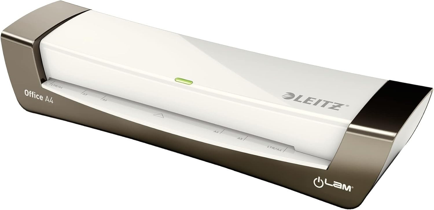 A4 Laminator Small Office Fast 1 Min Warm Up Auto Feed 75–125 Mic