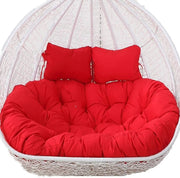 2 Seater Egg Chair Cushion Waterproof Swing Seat Pad Thick Washable Outdoor