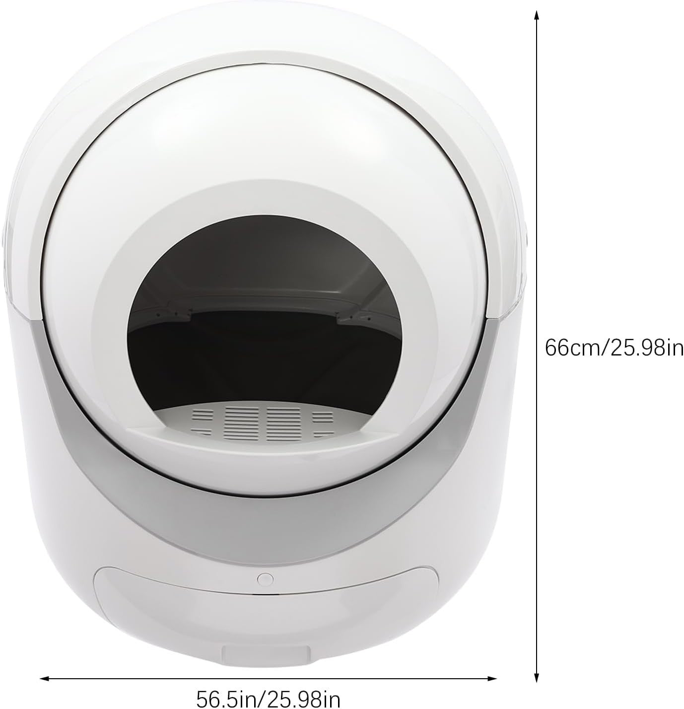 Self Cleaning Cat Litter Box XL Open Top App Control Multi Cat