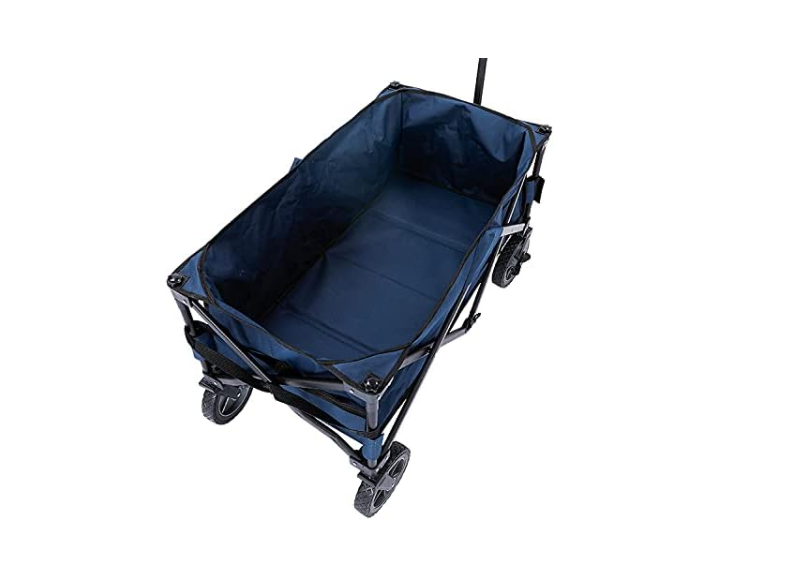 Garden Wagon 85kg Collapsible Camping Festival Trolley w/ Removable Liner