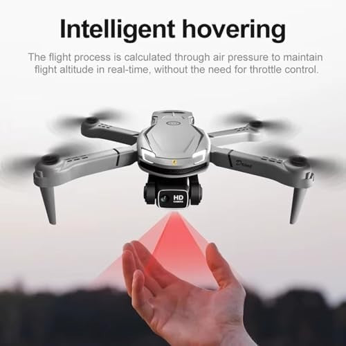 4K HD Foldable Drone Dual Camera Brushless Motors & 2 Batteries