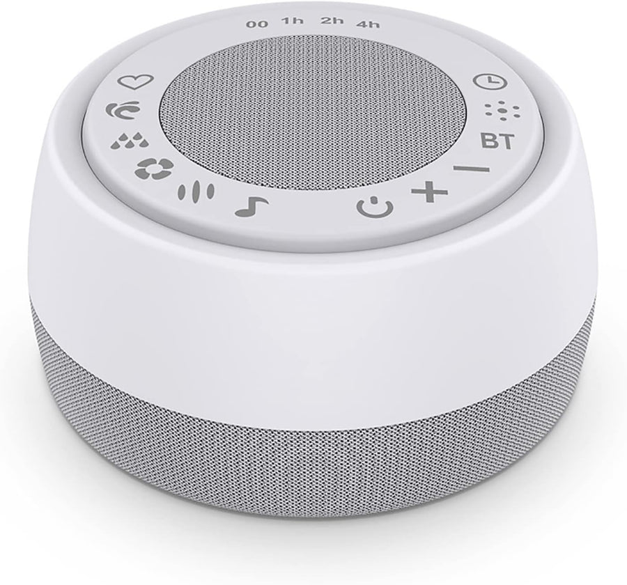 White Noise Sound Machine with 20 Soothing Sounds, Timer & Portable