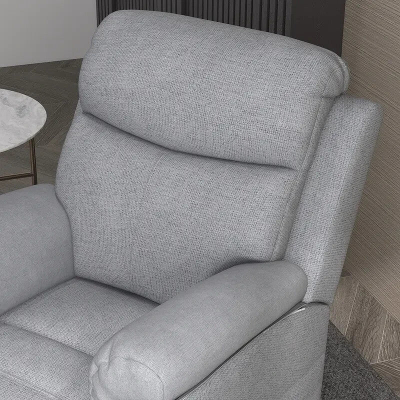 Electric Riser Recliner Chair Massage Lift Armchair Grey for Elderly Lounge