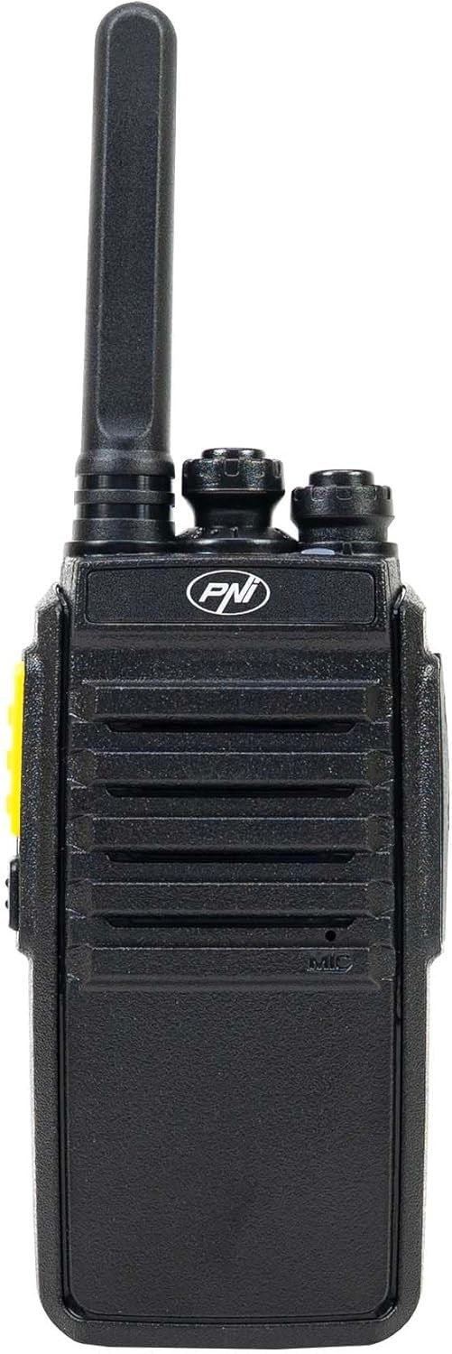 PMR446 Walkie Talkie VOX Programmable 16CH USB-C Radio w/ Headset