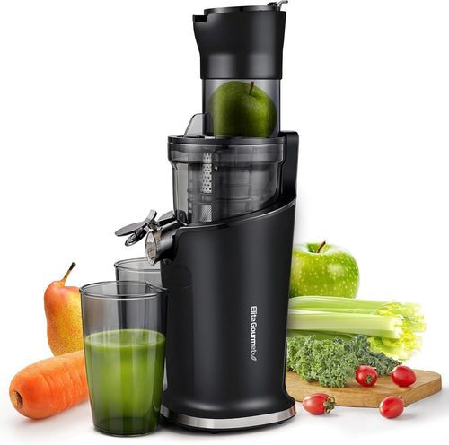 Cold Press Slow Juicer 200W Compact Masticating High Yield BPA Free