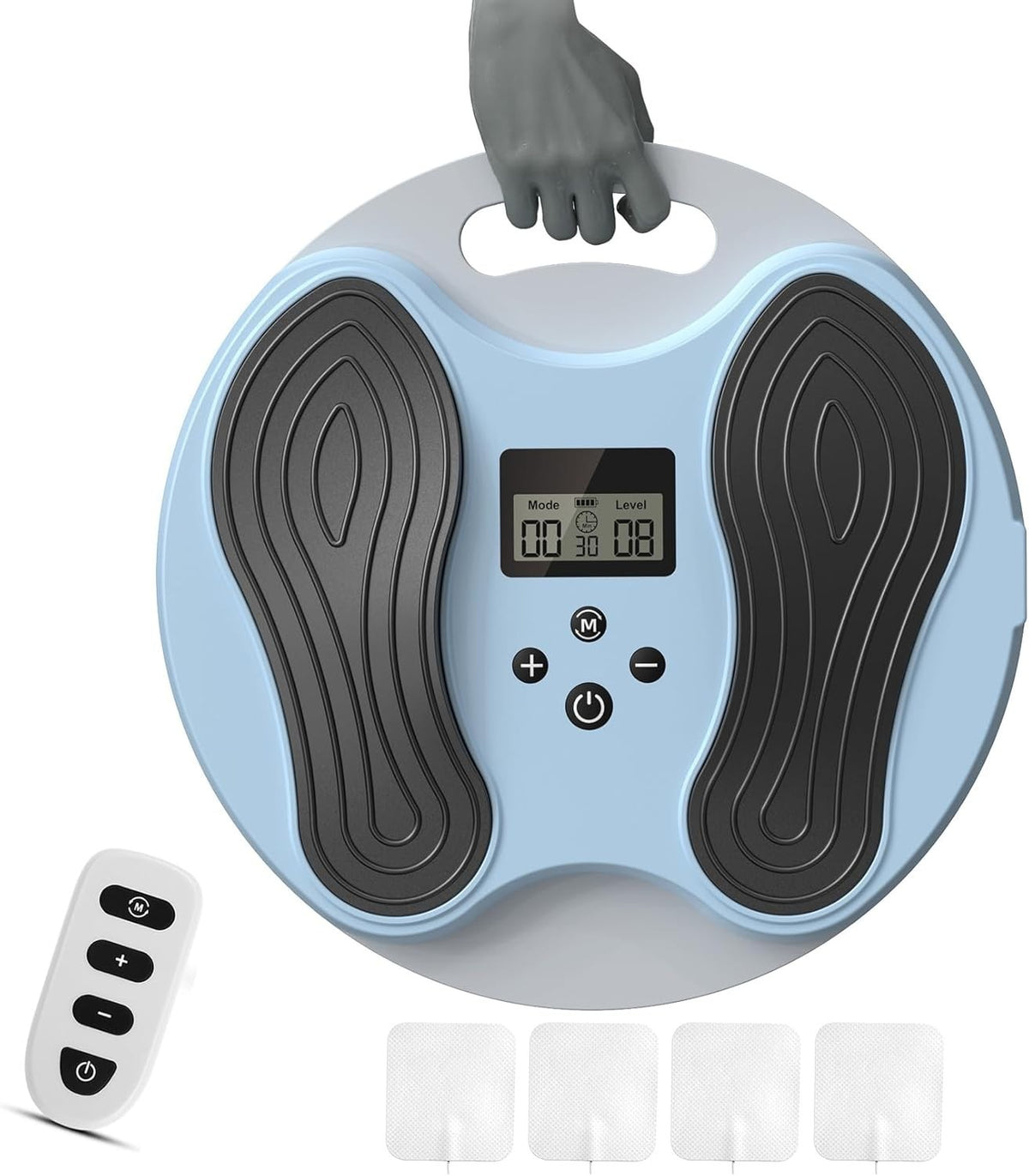 TENS EMS Foot Massager Circulation Stimulator Neuropathy Pain Relief Pad