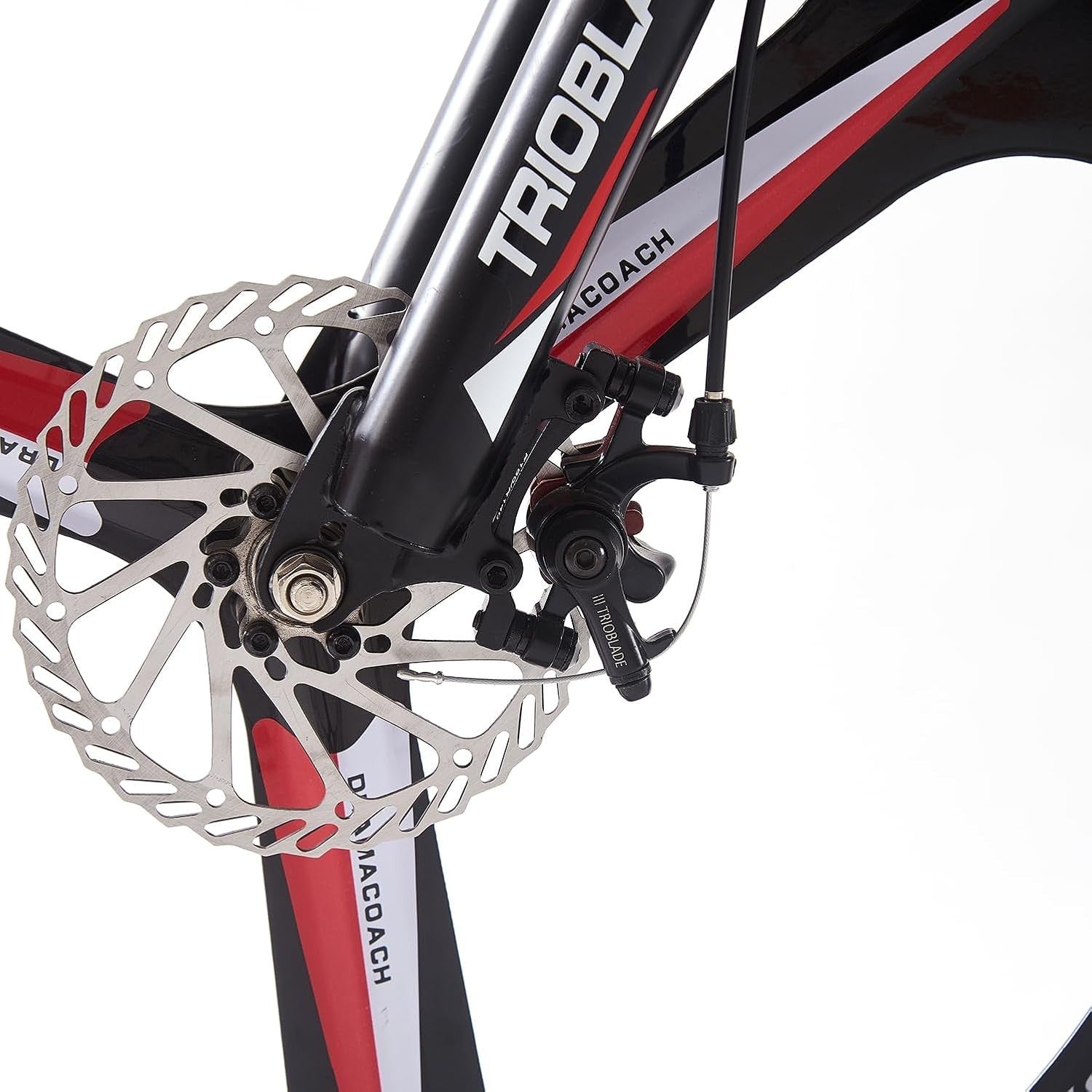 Foldable 26" Mountain Bike Dual Suspension 21-Speed 3-Spoke Wheels