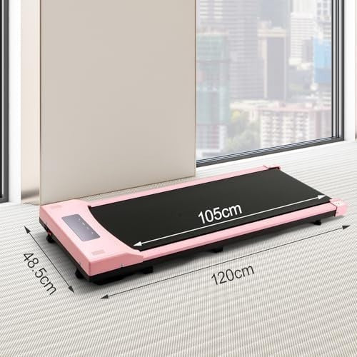 Under Desk Motorised Treadmill w/ LCD Display & Remote – Slim Home Gym