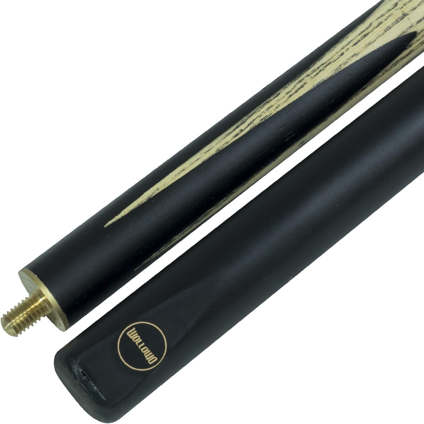 2 Pack 57in Snooker Pool Cues White Ash Wood 11mm Tip