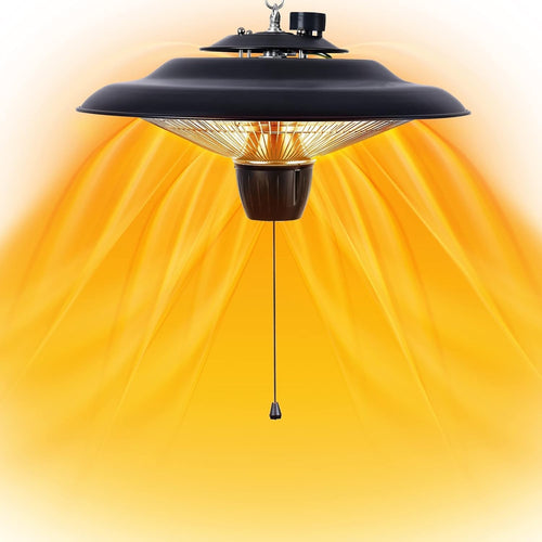 Ceiling Mounted Patio Heater 2000W Fast Heat Indoor Outdoor Waterproof