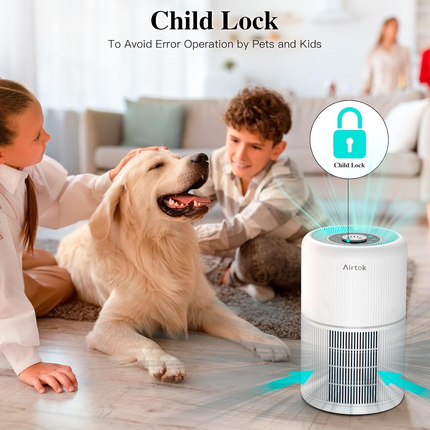 H13 HEPA Air Purifier Aromatherapy 360° Quiet Allergy Relief Home