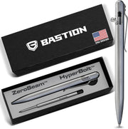 Luxury Titanium Black Ballpoint Pen – Slim, Bolt Action, Gift Ready