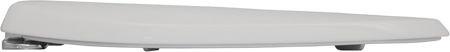 Stay-Tight Toilet Seat Whisper Grey Durable Thermoplastic Universal Fit
