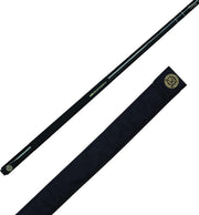 57in 2 Piece Snooker Pool Cue 9.5mm Tip Centre Joint Case
