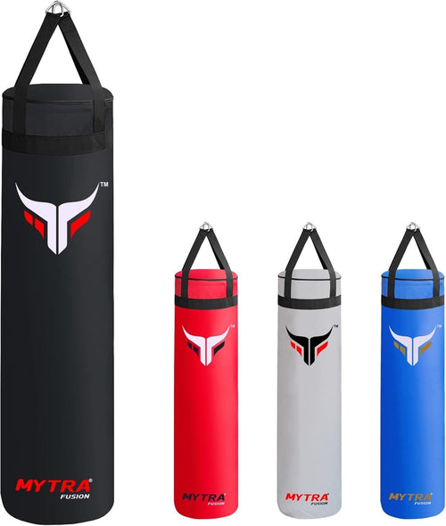 4FT Hanging Punching Bag Unfilled Boxing MMA Kickboxing Training Bag