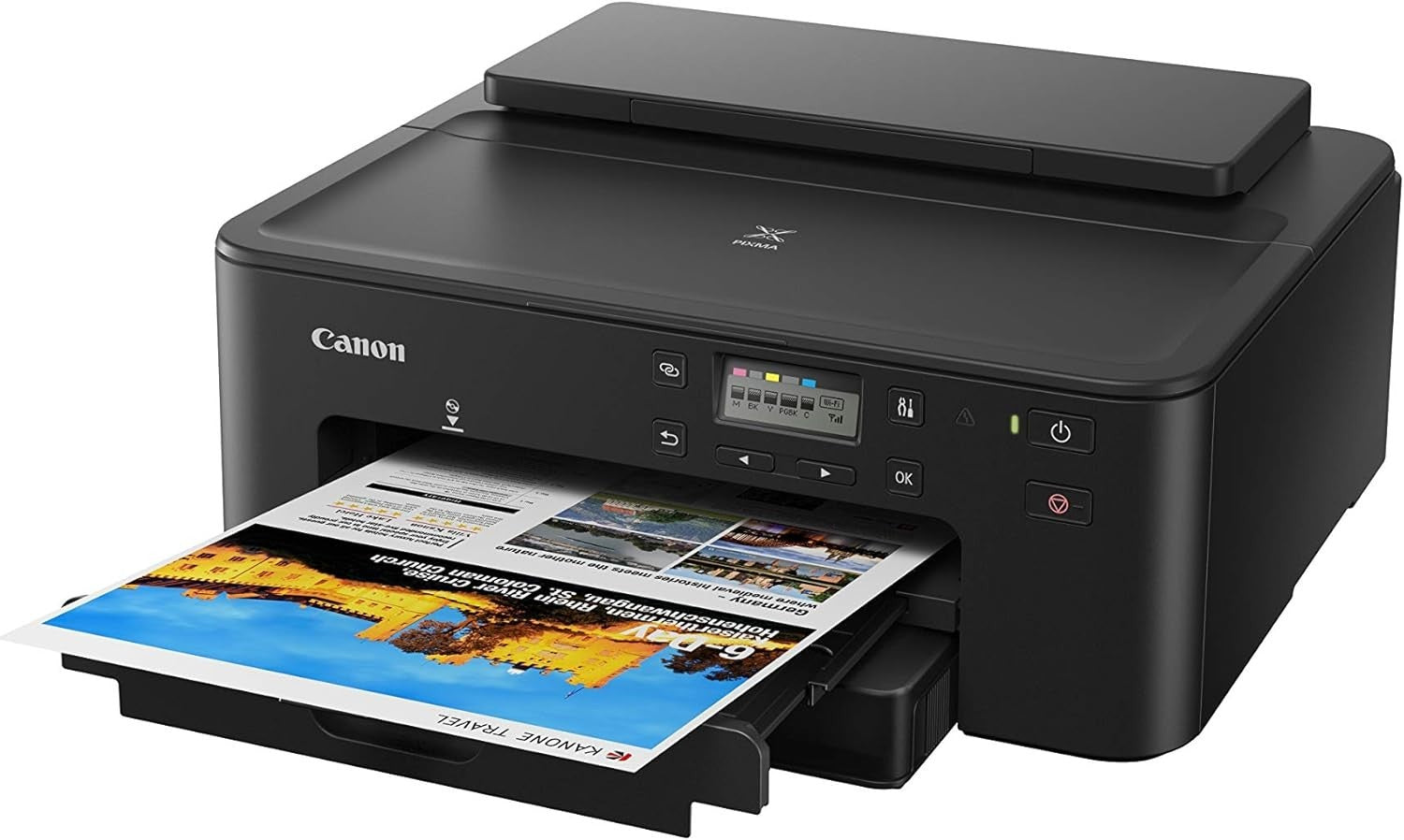 Compact Wireless Photo Printer | 4800x1200 DPI, Auto Duplex, 350-Sheet