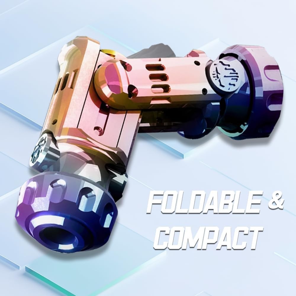 Metal Fidget Gun Spinner Stress Relief Foldable Alloy Desk Toy