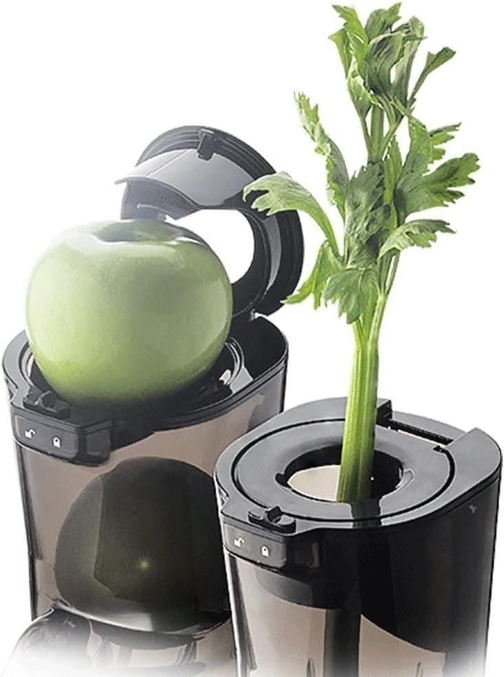 Whole Slow Juicer Cold Press Masticating 82mm Feed Chute Quiet Motor