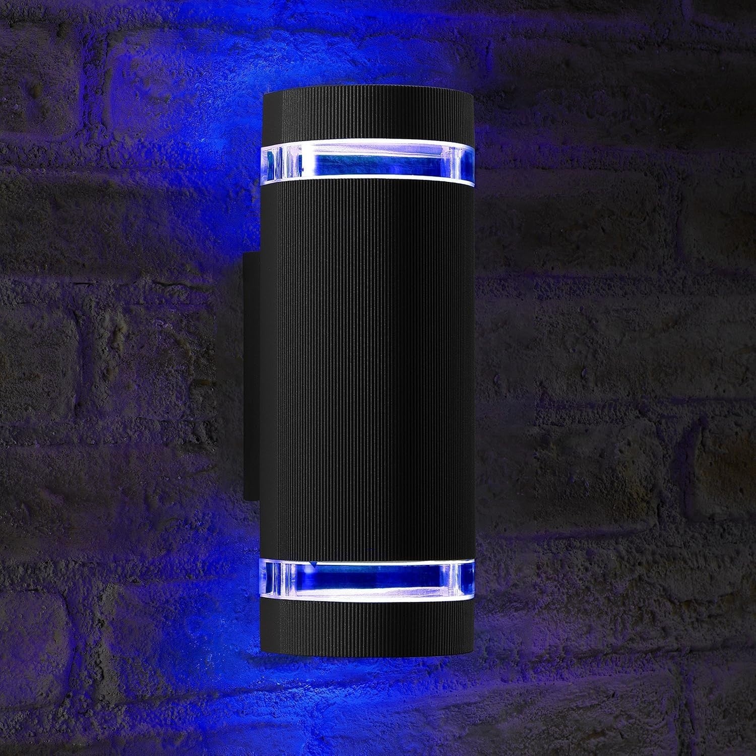Remote Control Colour Changing Outdoor Wall Light, Multi-Color LED, Waterproof