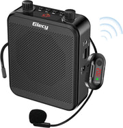 30W Portable Voice Amplifier UHF Wireless Mic Bluetooth Rechargeable