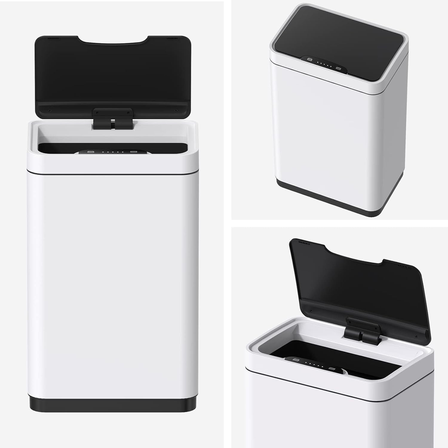 50L Automatic Touchless Kitchen Bin Stainless Steel Motion Sensor