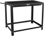 Plasma Cutting Table Workbench Steel 113kg Capacity with Replaceable Slats