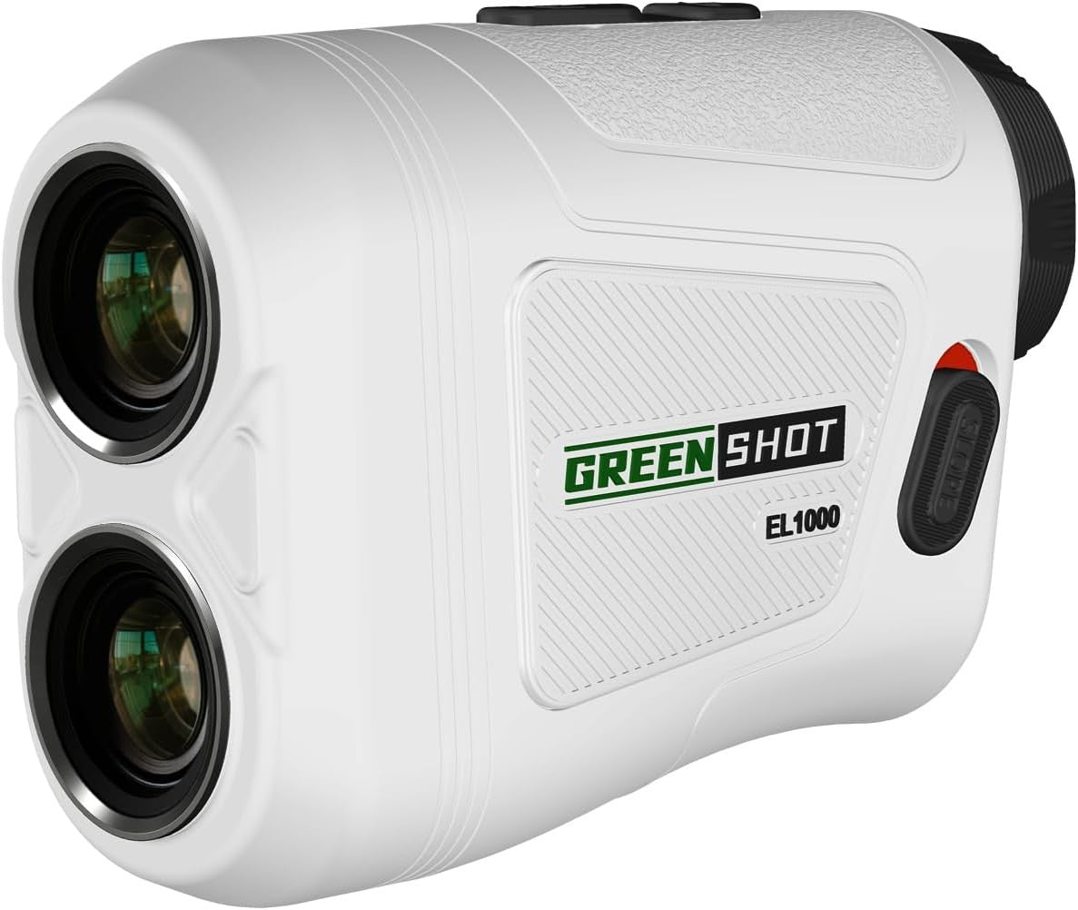 Golf Laser Rangefinder 1200 Yards Slope Flag Lock 6X Rechargeable