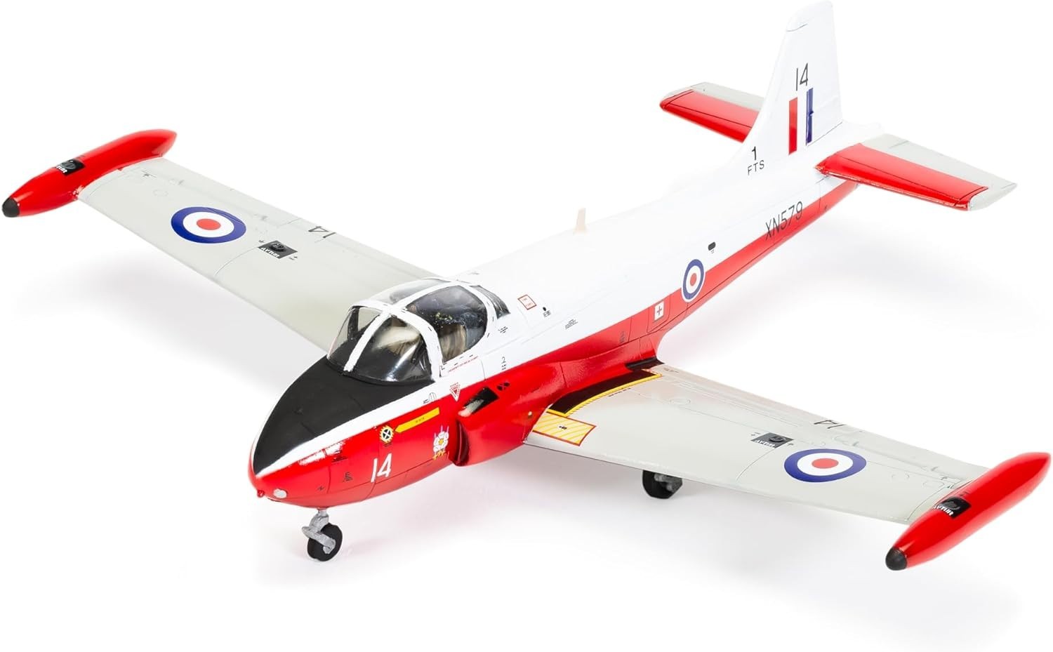 1:72 Scale Hunting Percival Jet Provost T3/T4 Plastic Model Kit Unpainted