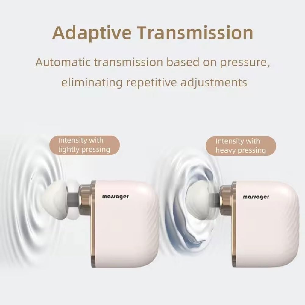 Mini Massage Gun Pocket Deep Tissue Quiet Rechargeable Travel Muscle Massager