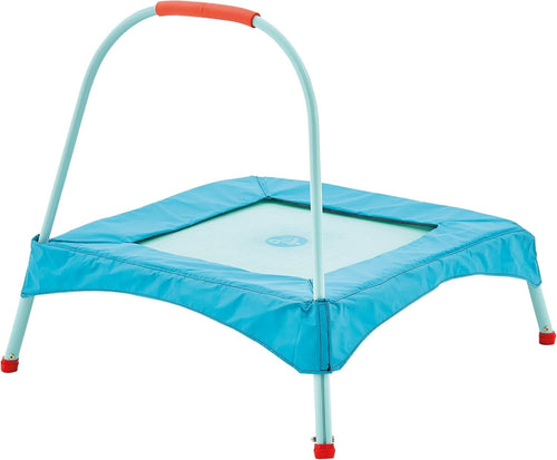 Toddler Mini Trampoline with Handle Indoor Outdoor First Bounce 12m+