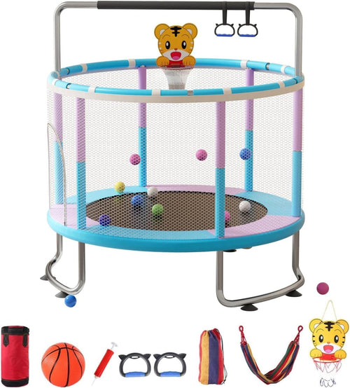Toddler 5FT Play Trampoline Indoor Outdoor Kids Gym Set 200KG