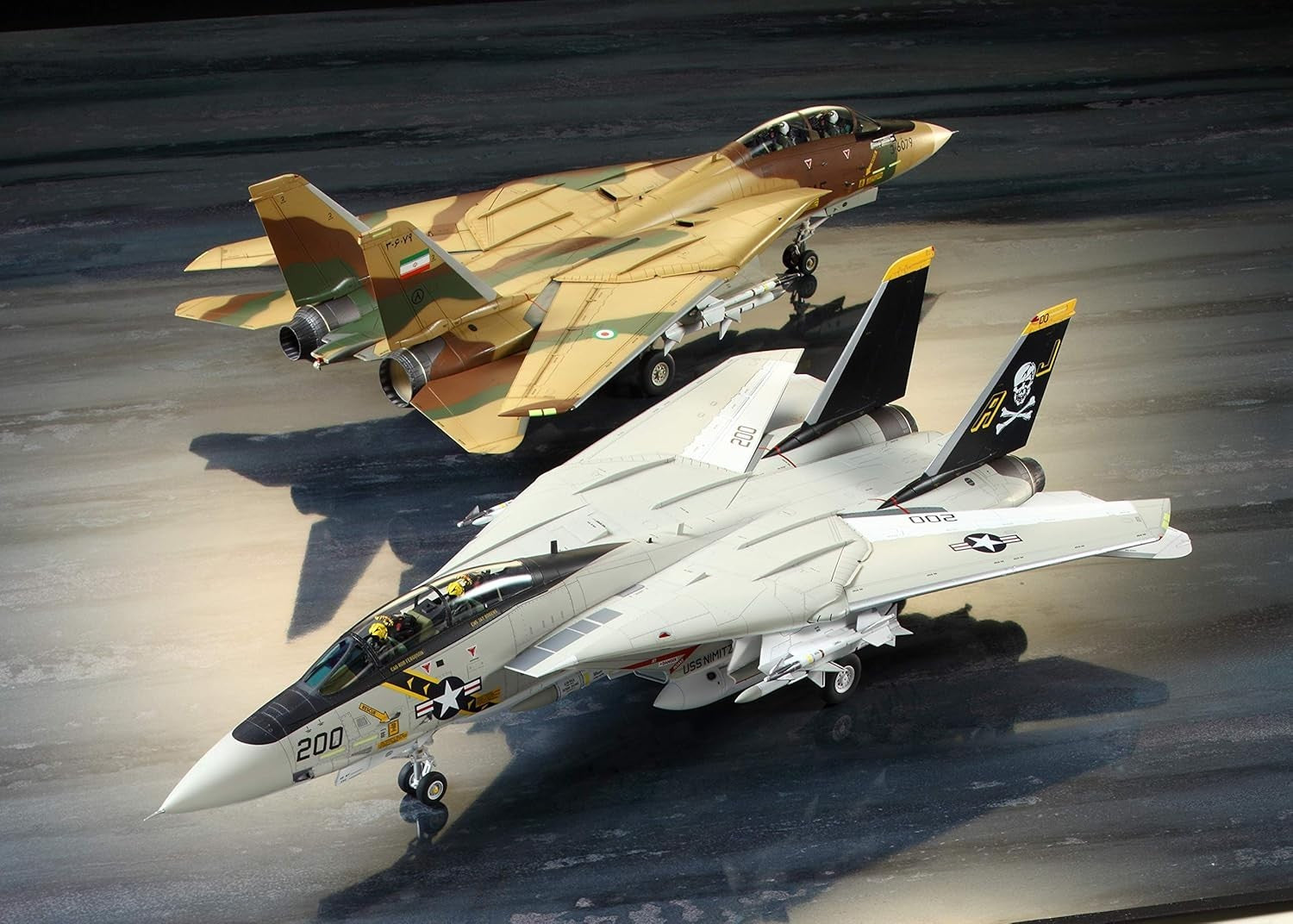 F-14A Tomcat Model Kit 1:48 Scale Jet Fighter Navy Aircraft Build Set