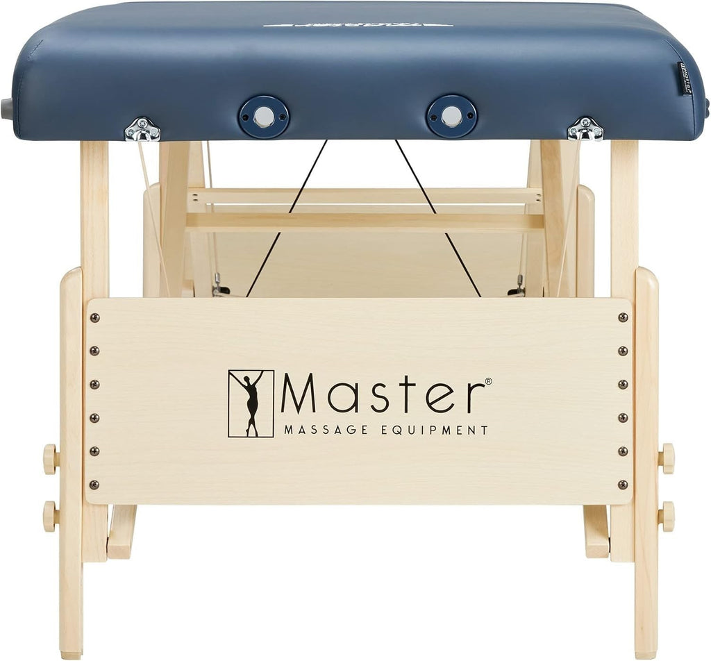 71cm Portable Massage Table | Pro Coronado Spa Bed w/ 7.6cm Cushion Royal Blue