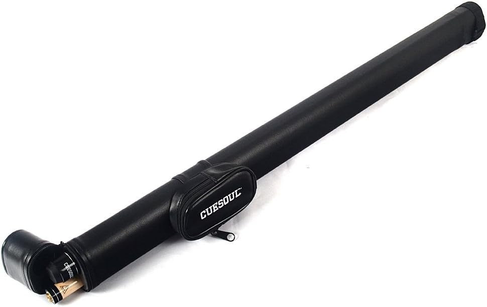 58in Maple Pool Cue 19oz 13mm Tip 1/2 Joint Case Balanced Control