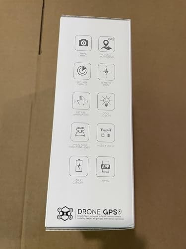 OBEST GPS Drone 4K Camera, Brushless Motor, FPV, 2 Batteries, Beginner